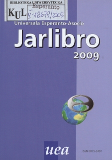 Oficiala Jarlibro / Universala Esperanto Asocio. 2009