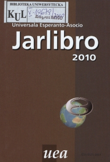 Oficiala Jarlibro / Universala Esperanto Asocio. 2010