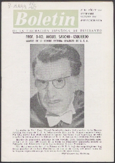 Boletín de la Federación Esperantista Española. Ep. 2, A. 5, n. 163 (1967).