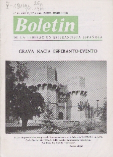 Boletín de la Federación Esperantista Española. Ep. 2, A. 2, n. 5 (1964)