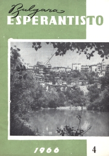 Bulgara Esperantisto.Jaro 35, n. 4 (1966)
