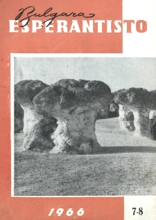 Bulgara Esperantisto.Jaro 35, n. 7/8 (1966)