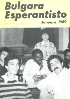 Bulgara Esperantisto. Jaro 58, n. 1 (1989)