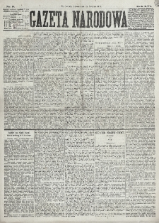 Gazeta Narodowa. R. 16 (1877), nr 9 (13 stycznia)