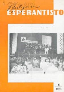 Bulgara Esperantisto. Jaro 42, n. 6 (1973)