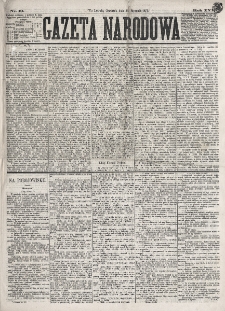 Gazeta Narodowa. R. 16 (1877), nr 19 (25 stycznia)