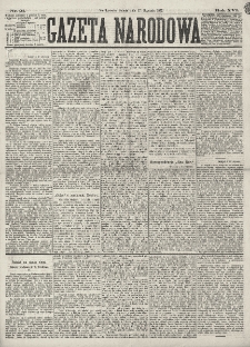 Gazeta Narodowa. R. 16 (1877), nr 21 (27 stycznia)