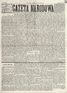 Gazeta Narodowa. R. 16 (1877), nr 30 (8 lutego)