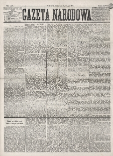 Gazeta Narodowa. R. 16 (1877), nr 47 (28 lutego)
