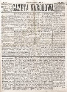 Gazeta Narodowa. R. 16 (1877), nr 60 (15 marca)