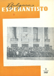 Bulgara Esperantisto.Jaro 38, n. 6 (1969)