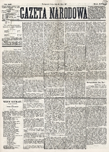 Gazeta Narodowa. R. 16 (1877), nr 116 (23 maja)
