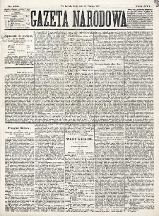 Gazeta Narodowa. R. 16 (1877), nr 139 (20 czerwca)