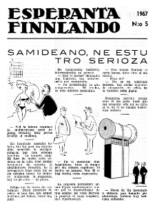 Esparanta Finlando. No. 5 (1967)