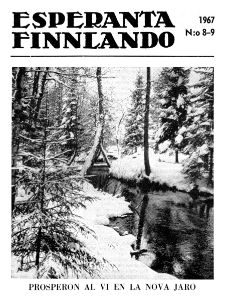 Esparanta Finlando. No. 8/9 (1967)