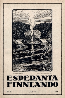 Esparanta Finlando. No. 6 (1920)