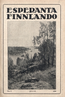 Esparanta Finlando. No. 7 (1920)