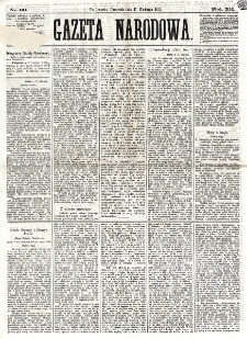 Gazeta Narodowa. R. 12, nr 71 (21 marca 1873)