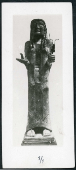 Statua jakiejś bogini (?) wykonana w tufie z Vulci
