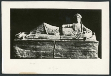 Terakotowy sarkofag etruski
