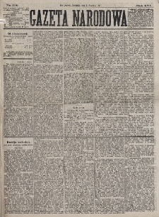 Gazeta Narodowa. R. 16, nr 178 (5 sierpnia 1877)