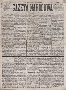 Gazeta Narodowa. R. 16 (1877), nr 217 (22 września)