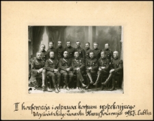 II konferencja i odprawa korpusu inspekcyjnego Wojewódzkiego Związku Straży Pożarnych 1927 - Lublin