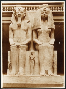 Le roi Amenophis III et la reine Taïa