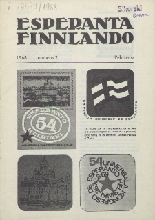 Esparanta Finlando. No. 2 (1968)