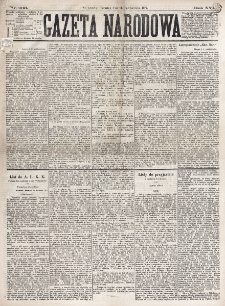 Gazeta Narodowa. R. 16 (1877), nr 233 (11 października)