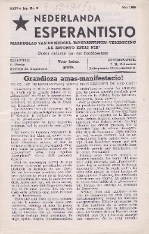Nederlanda Esperantisto : Jaro 24, no. 5 (1959).