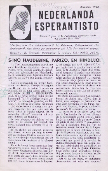 Nederlanda Esperantisto : Jaro 28, no. 12 (1963)