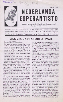 Nederlanda Esperantisto : Jaro 29, no. 4 (1964)