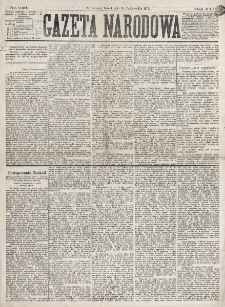 Gazeta Narodowa. R. 16 (1877), nr 249 (30 października)