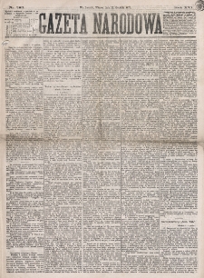 Gazeta Narodowa. R. 16 (1877), nr 283 (11 grudnia)