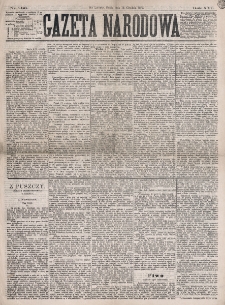 Gazeta Narodowa. R. 16 (1877), nr 290 (19 grudnia)