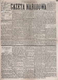 Gazeta Narodowa. R. 16 (1877), nr 291 (20 grudnia)