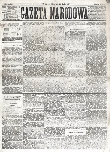 Gazeta Narodowa. R. 16 (1877), nr 293 (22 grudnia)