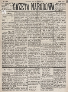 Gazeta Narodowa. R. 16 (1877), nr 295 (25 grudnia)
