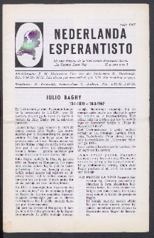 Nederlanda Esperantisto : Jaro 32, no. 4 (1967)