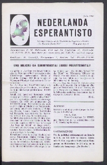 Nederlanda Esperantisto : Jaro 32, no. 5 (1967)