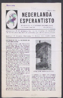 Nederlanda Esperantisto : Jaro 33, no. 2 (1968)