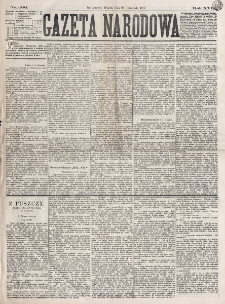 Gazeta Narodowa. R. 16 (1877), nr 266 (20 listopada)