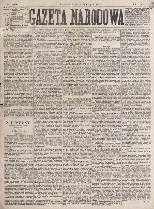 Gazeta Narodowa. R. 16 (1877), nr 269 (23 listopada)