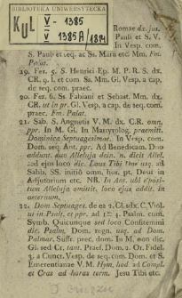 Elenchus Cleri Archidioecesis Gnesnensis 1814