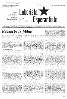 Laborista Esperantisto : Jaargang 33, no. 6 (1964)