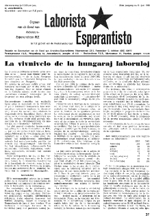 Laborista Esperantisto : Jaargang 35, no. 6 (1966)