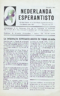 Nederlanda Esperantisto : Jaro 32, no. 12 (1967)
