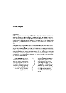 Avant-propos.