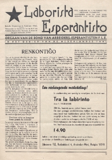 Laborista Esperantisto : Jaargang 19, no. 2 (1950)